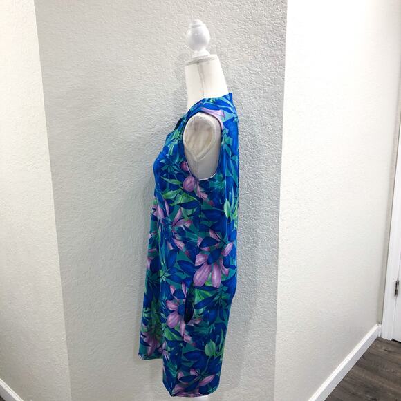 Caribbean Joe Tropical Tunic Dress - Picture 3 of 10